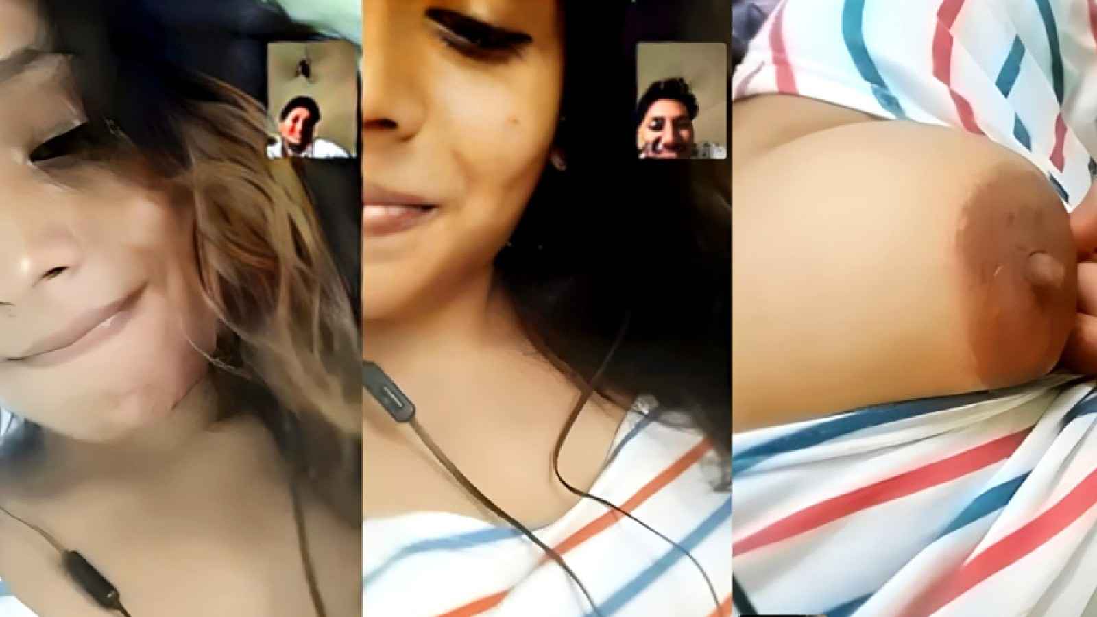 Desi Girl Shows Her Boobs on VC