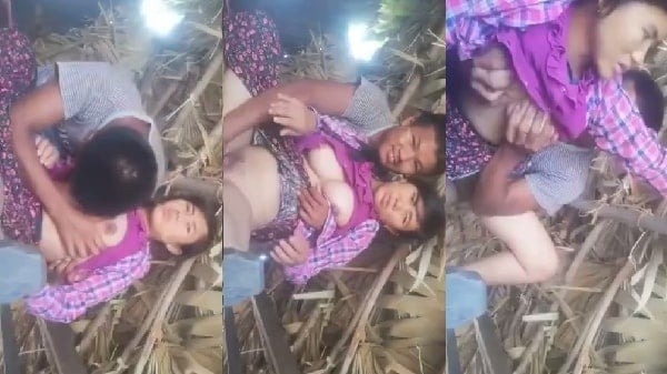 मणिपुर विलेज गर्ल की स्टैंडिंग डॉगी पोज़ मे चुदाई