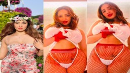 Aditi Mistry Bouncing Boobs Jiggling New Nurse Cosplay Video